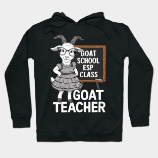 Goat Teacher Hoodie